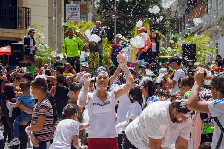 People Gathering In An Event