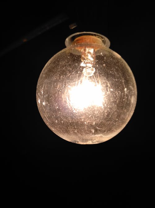 Foto stok gratis bola lampu yang indah, cahaya, cahaya buatan