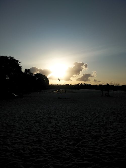 бесплатная Бесплатное стоковое фото с закат над облаками, закаты на пляже, индийский океан Стоковое фото