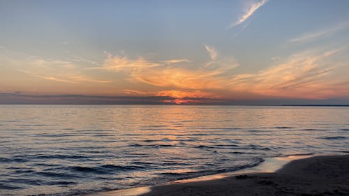 Kostenloses Stock Foto zu himmel, horizont, meer