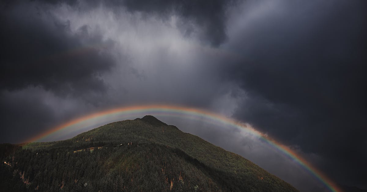 Rainbow Over Mountain