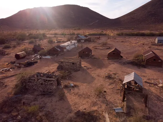 The gateway town of Terlingua near Big Bend