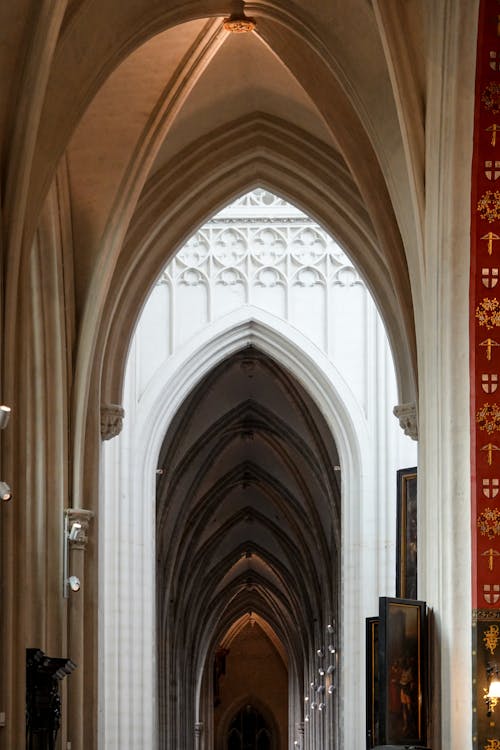 Nave of the Cathedral of Our Lady in Antwerp
