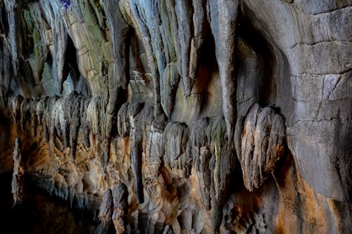 Rock Formations in a Cave 