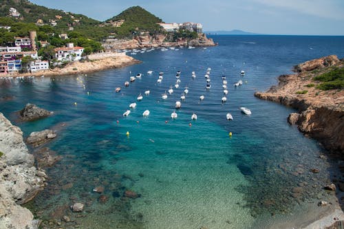 Kostenloses Stock Foto zu boote, bucht, meer