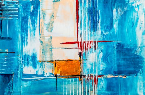 Free Abstract Painting in Shallow Focus Stock Photo