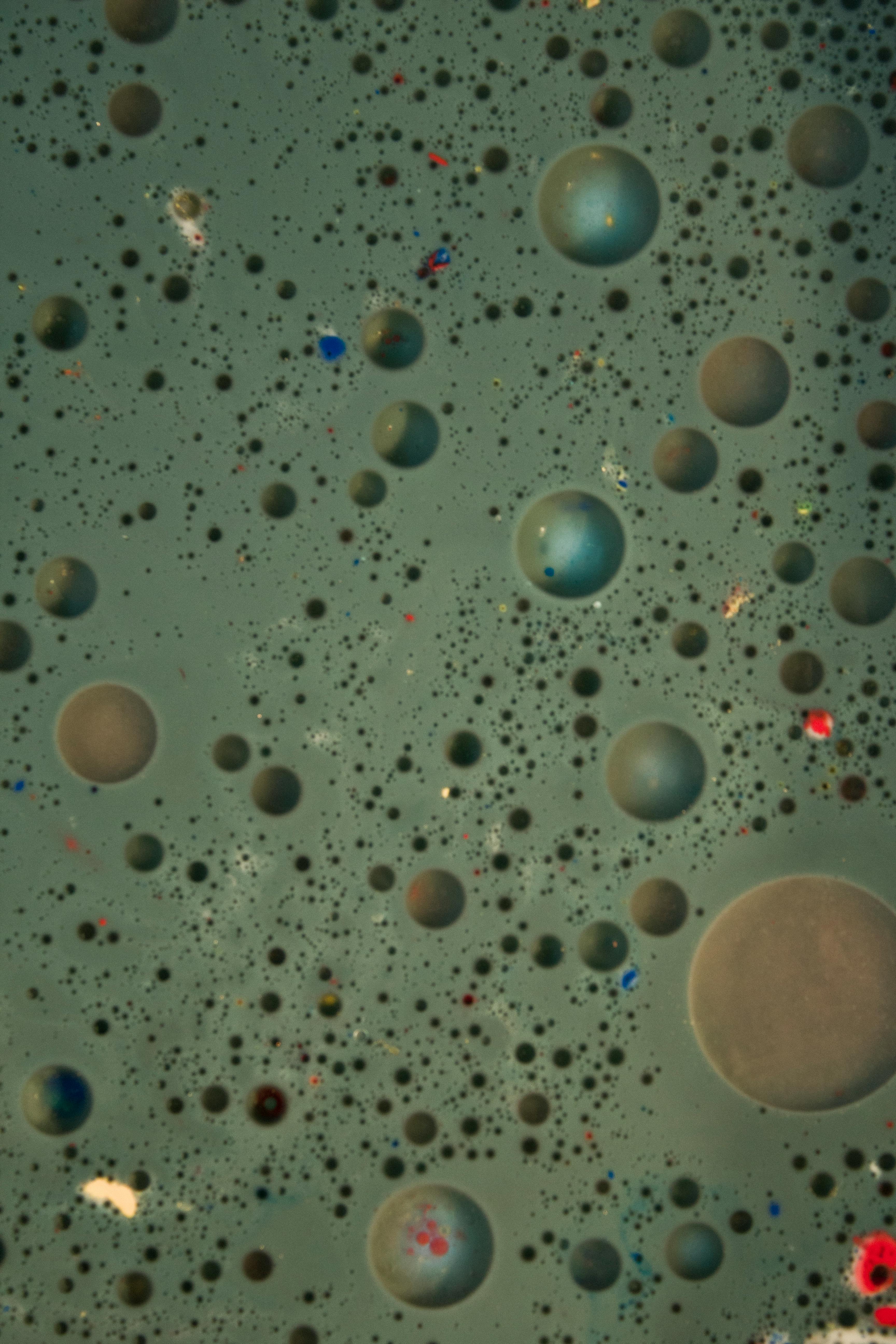 Free stock photo of #bubbles #paint #planets #galaxy
