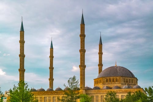 Selimiye Mosque Under Blue Sky