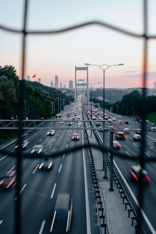 i̇stanbul 연인, 고속도로, 교통의 무료 스톡 사진