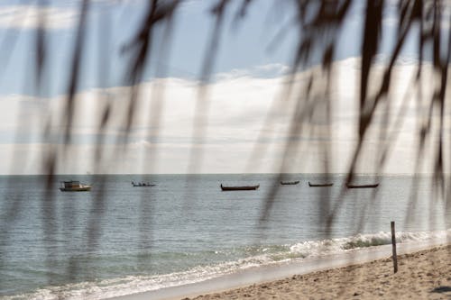 View of Boats on the Sea 