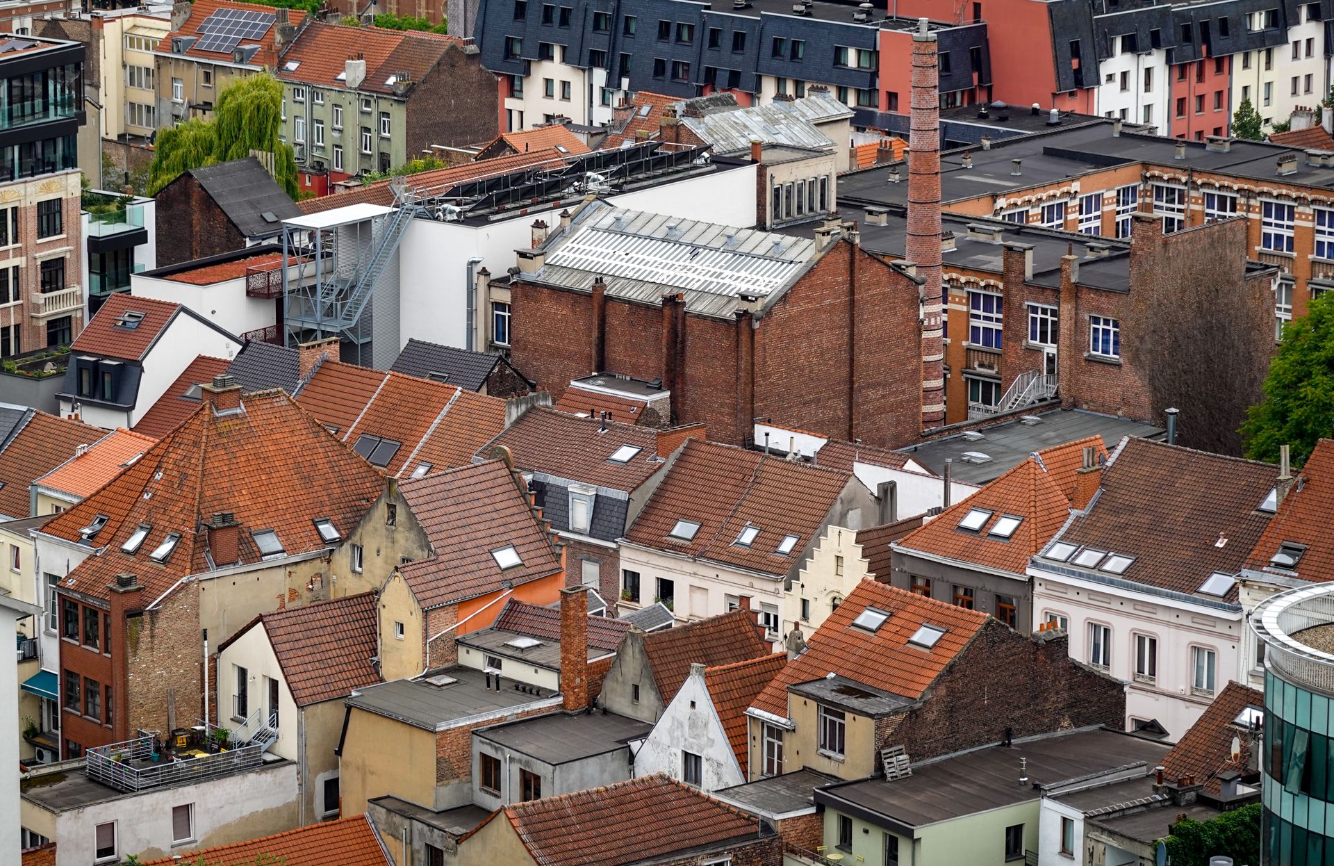 Urban rooftops representing Newcastle and Tyneside