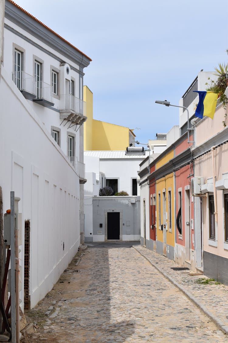 View Of An Empty Alley