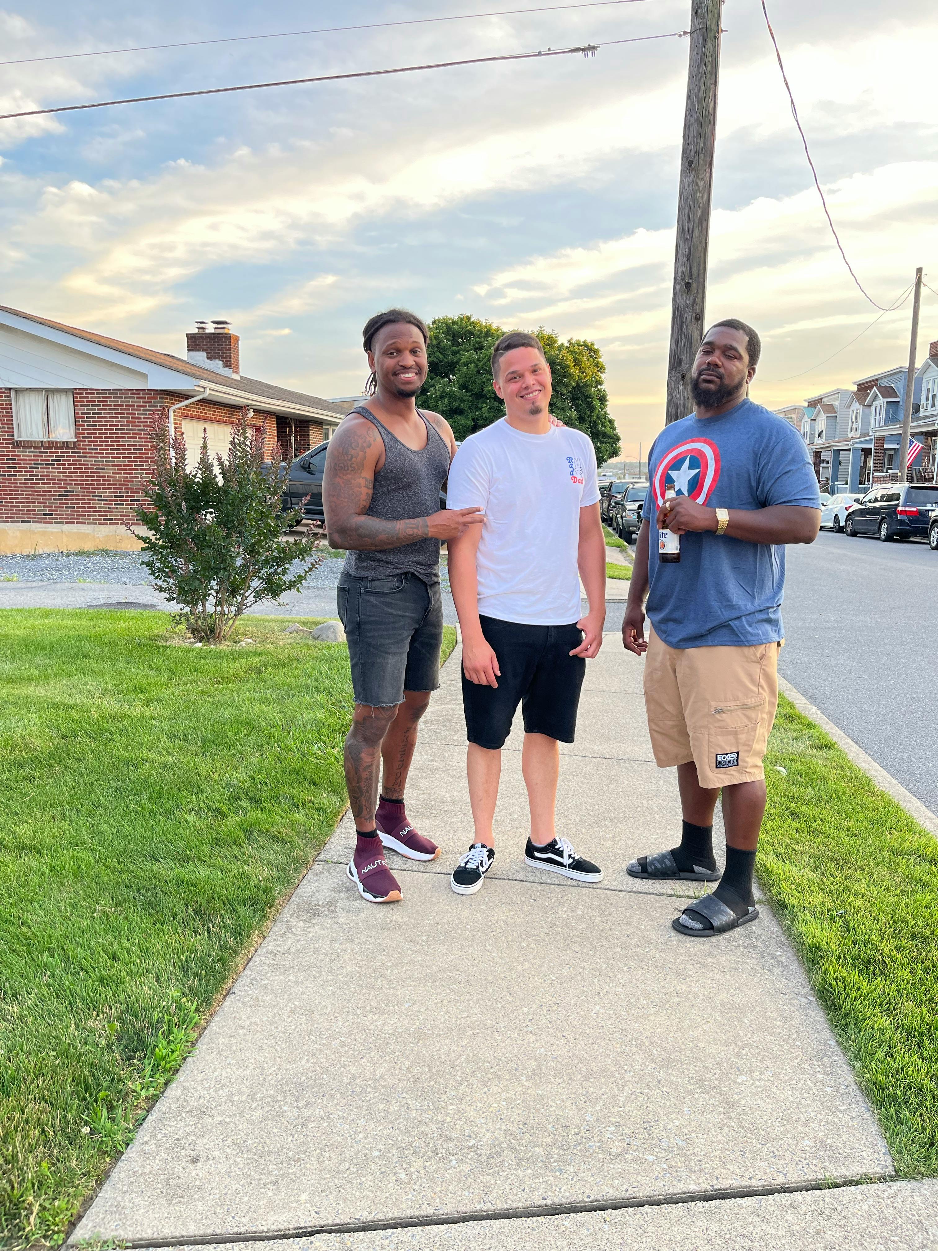 Diverse community people gathering together