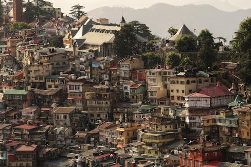 Fotos de stock gratuitas de ciudad, edificios, foto con dron