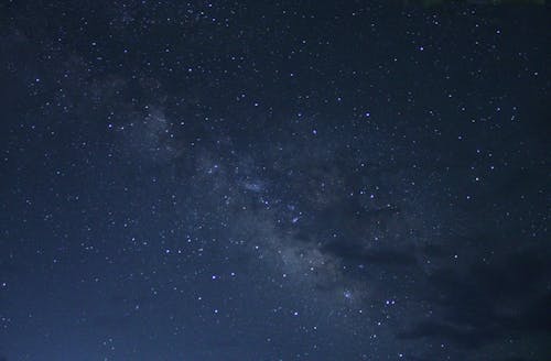 Foto profissional grátis de céu noturno, estrelado, estrelas