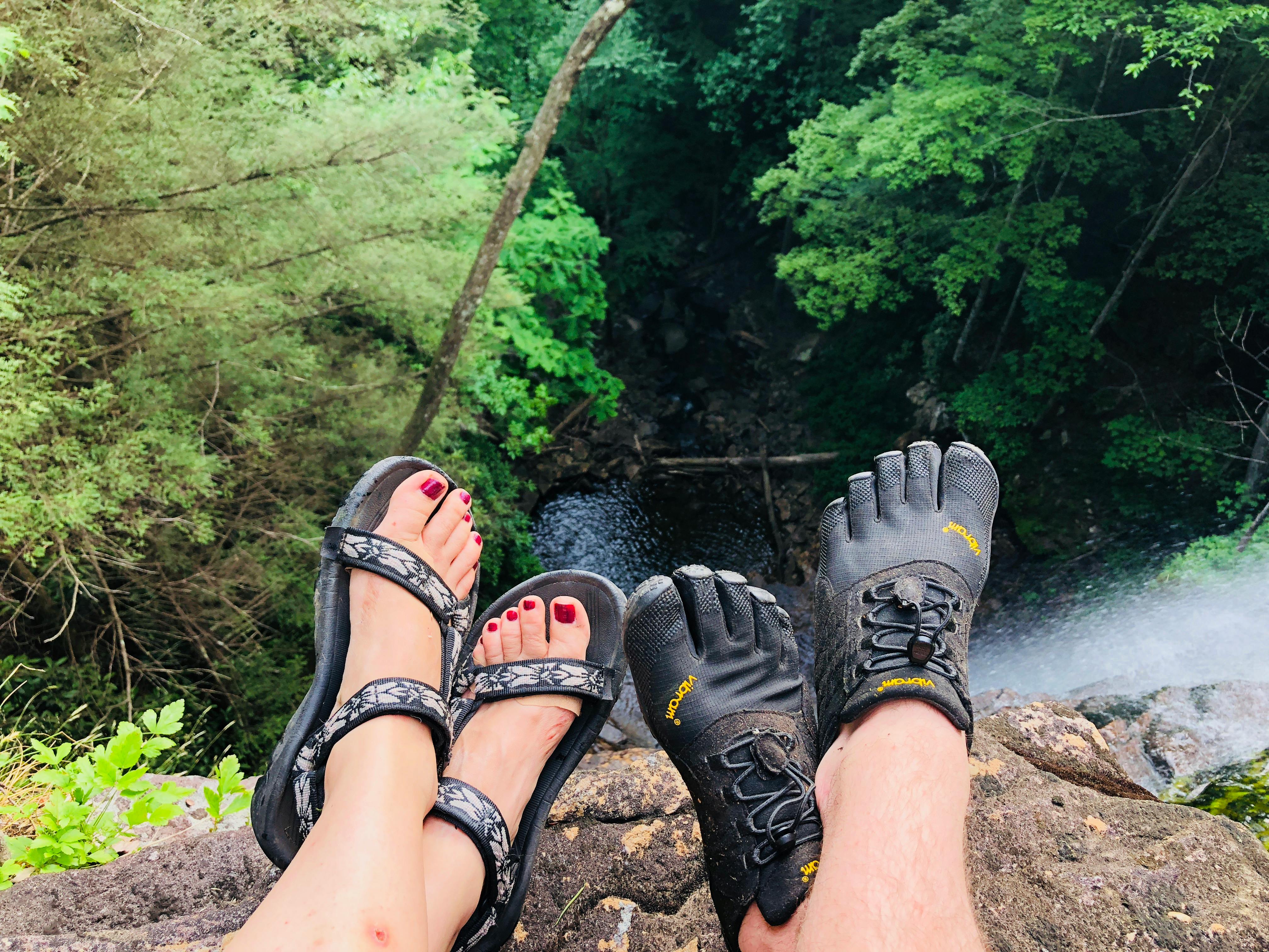 Free stock photo of feet, hiking, hiking shoes