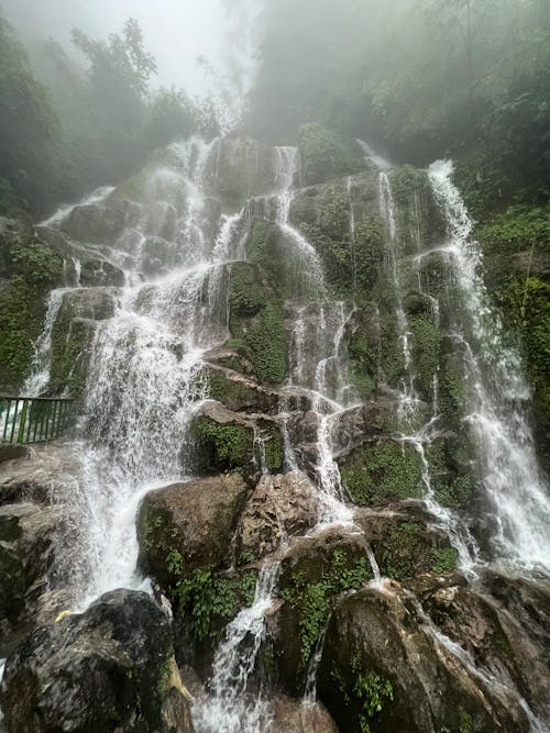 Foto d'estoc gratuïta de cascades, natura, pintoresc