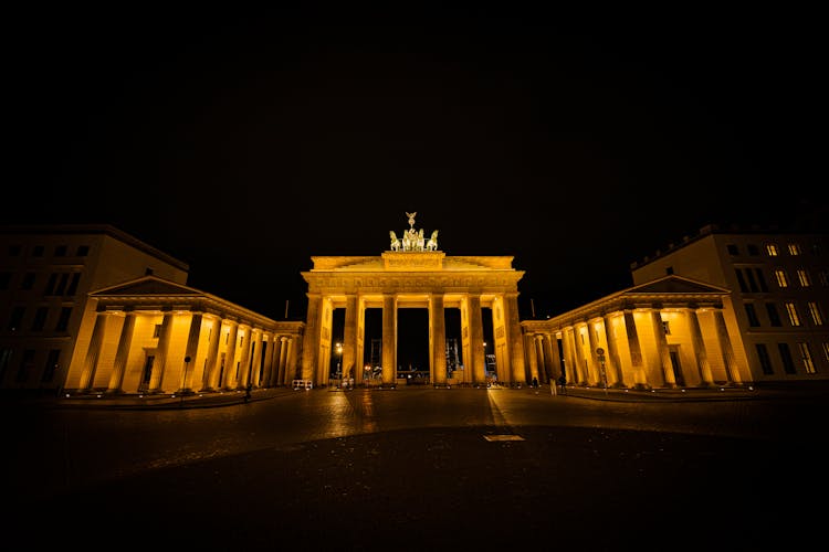 Brandenburg Gate At Night