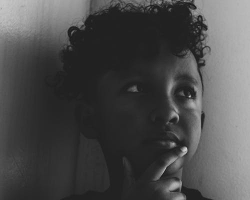 Free stock photo of curly, curly hair, kid