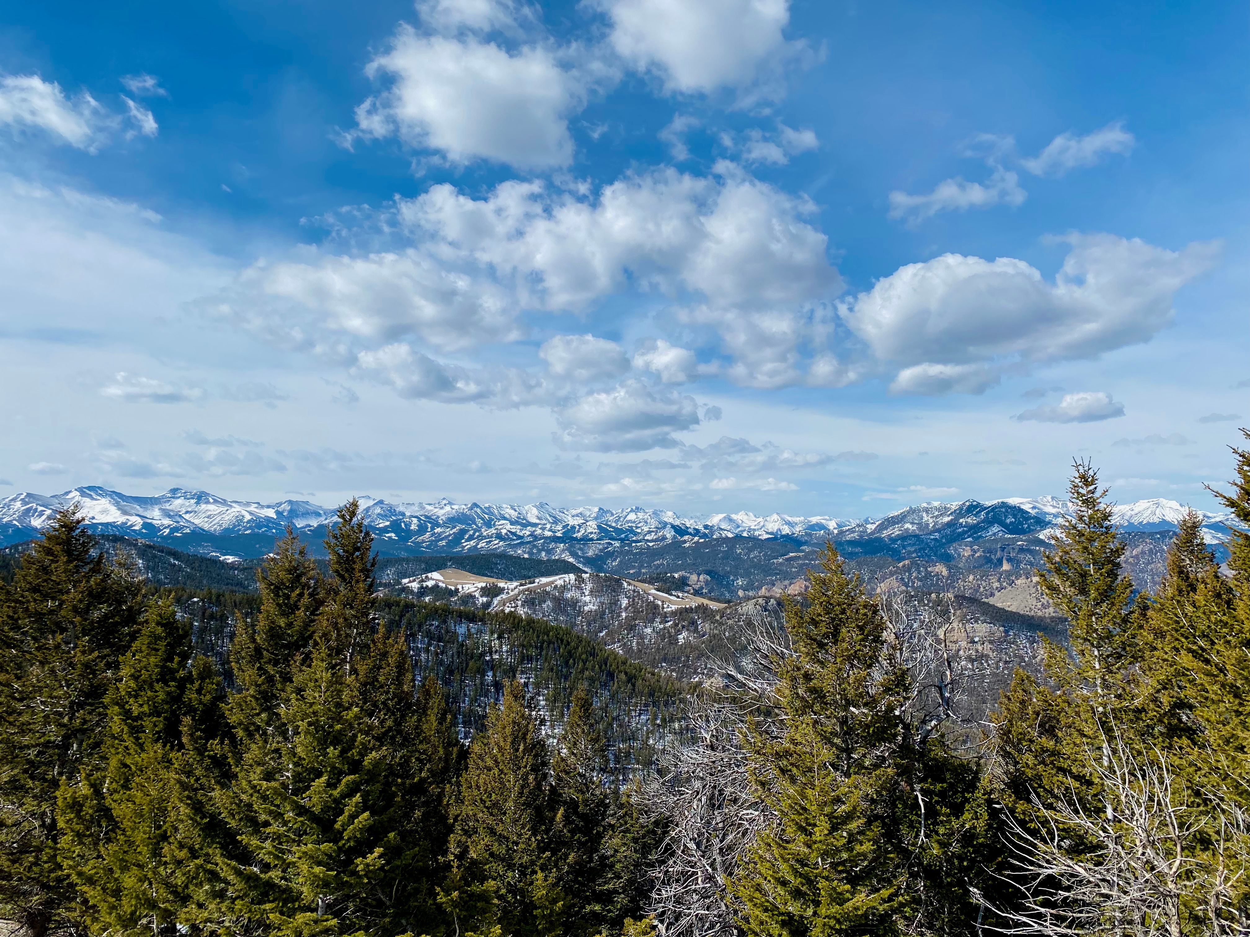 Clouds over Rocky Mountain · Free Stock Photo