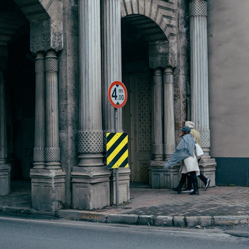 People Walking in a City