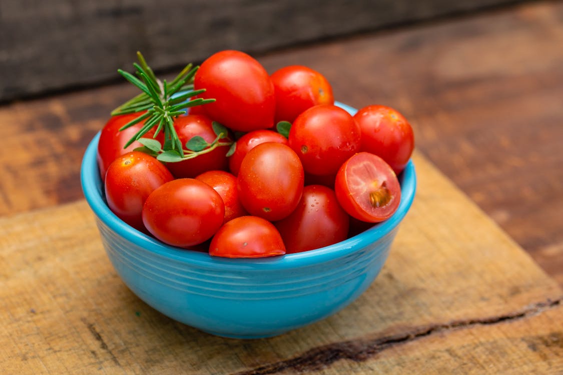 Bowl of Red Tomatoes