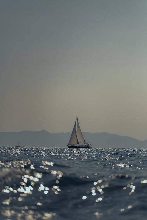 垂直拍攝, 旅行, 海 的 免費圖庫相片