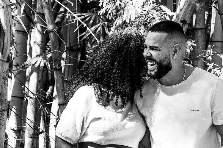 Couple Laughing Portrait