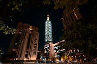 Skyscraper During Night Time