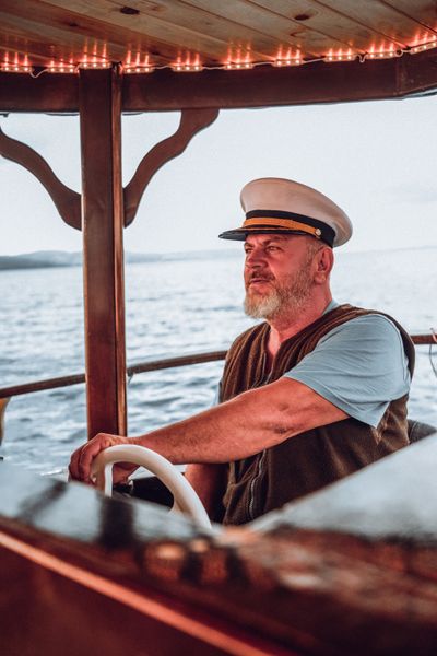 Portrait of a crew member on deck — photo by Samet Korkmaz on Pexels