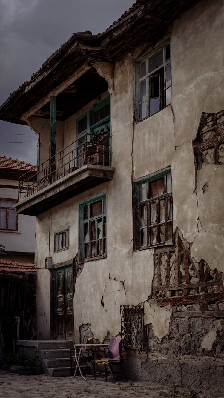 Crumbling Abandoned Building