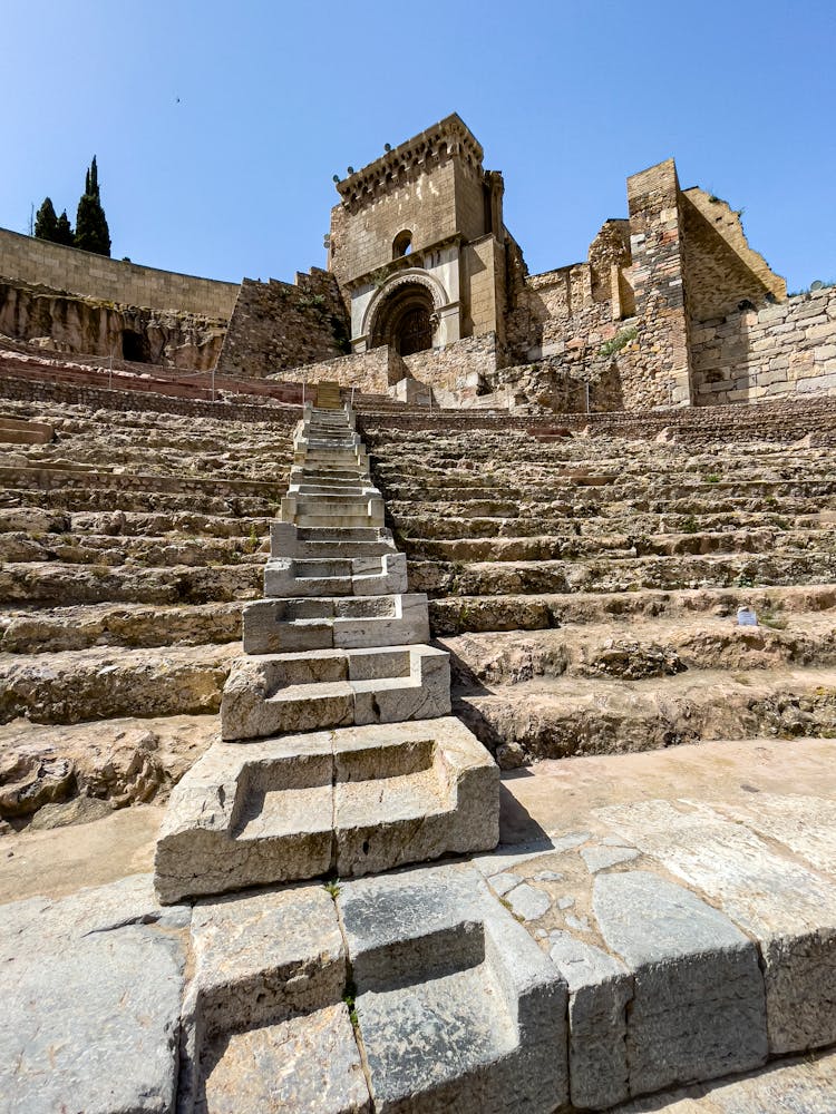 View Of Old Steps