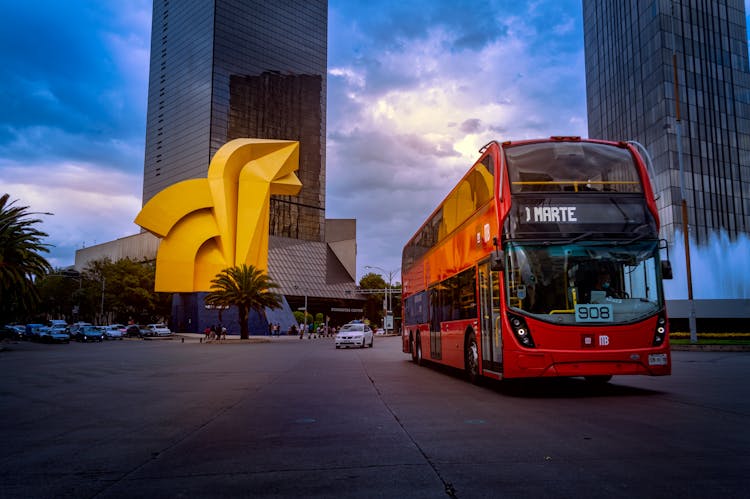 A Red Double Decker Bus