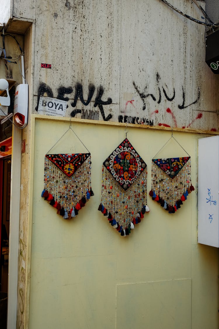 Traditional Decoration Hanging On Wall