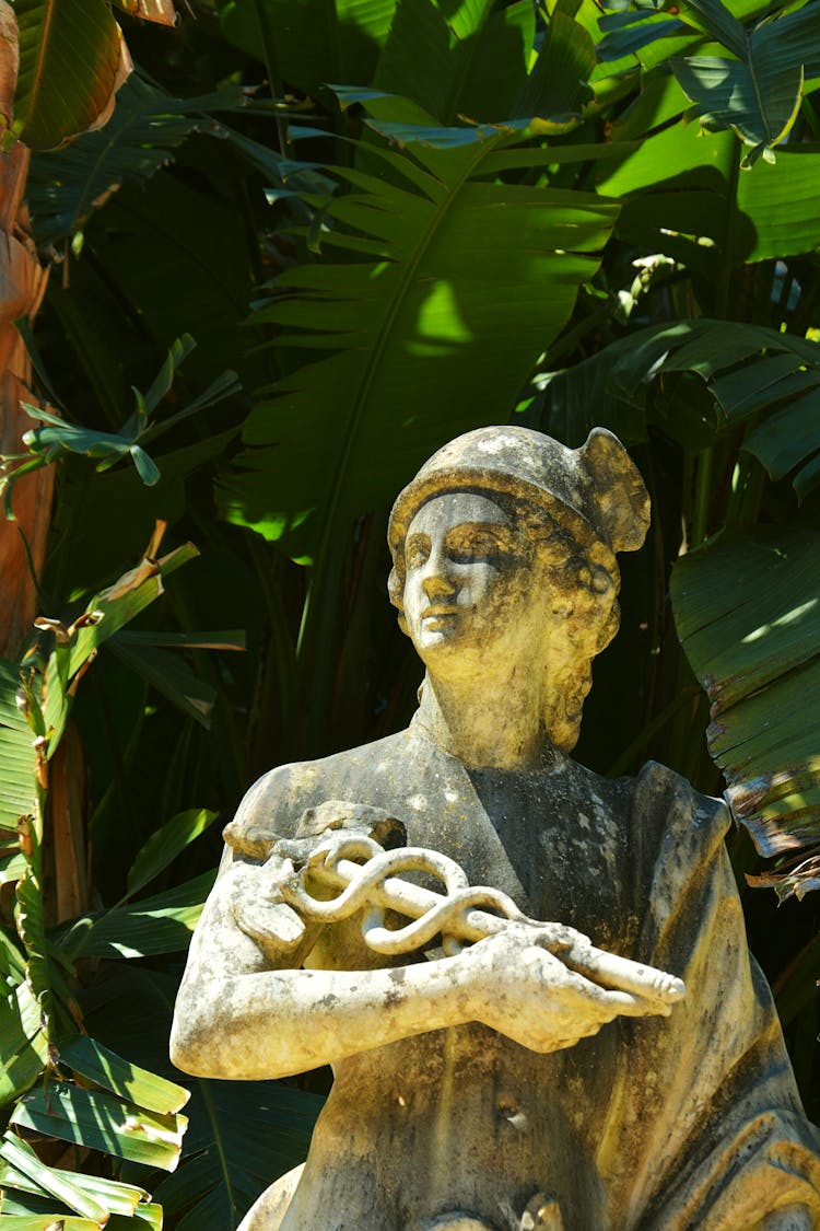 Sculpture With Symbol 