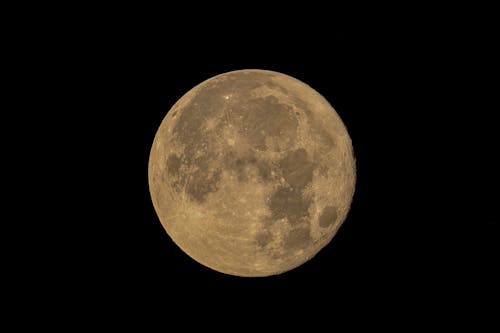 Free Close-up of the Full Moon Stock Photo