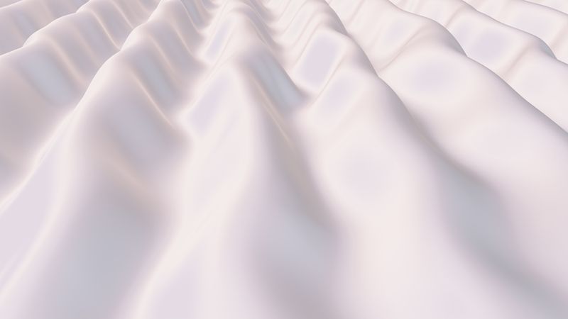 Soft white fabric waves — photo by Steve A Johnson on Pexels