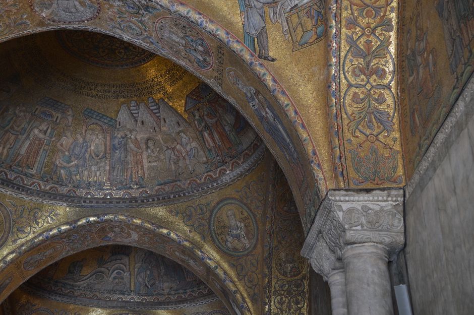 Atelier de mosaïque byzantine chez Davide Penso - Technique ancestrale