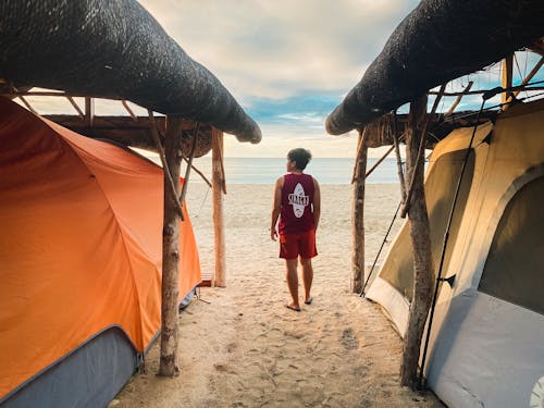 glamping, 夏天, 多雲的天空 的 免費圖庫相片