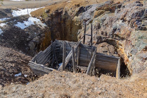 Abandoned Mine in Ground