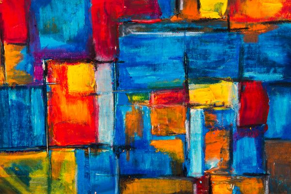 Vibrant Abstract Composition jigsaw puzzle