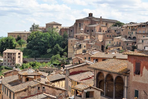 Cityscape of an Italian Old Town