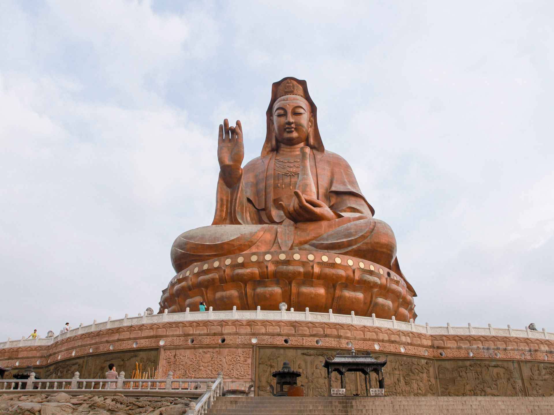 Colossal Statue of Guanyin in China