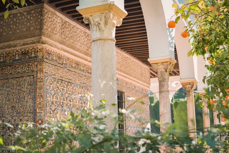 Decorative Patterns Of Alcazar Royal Palace