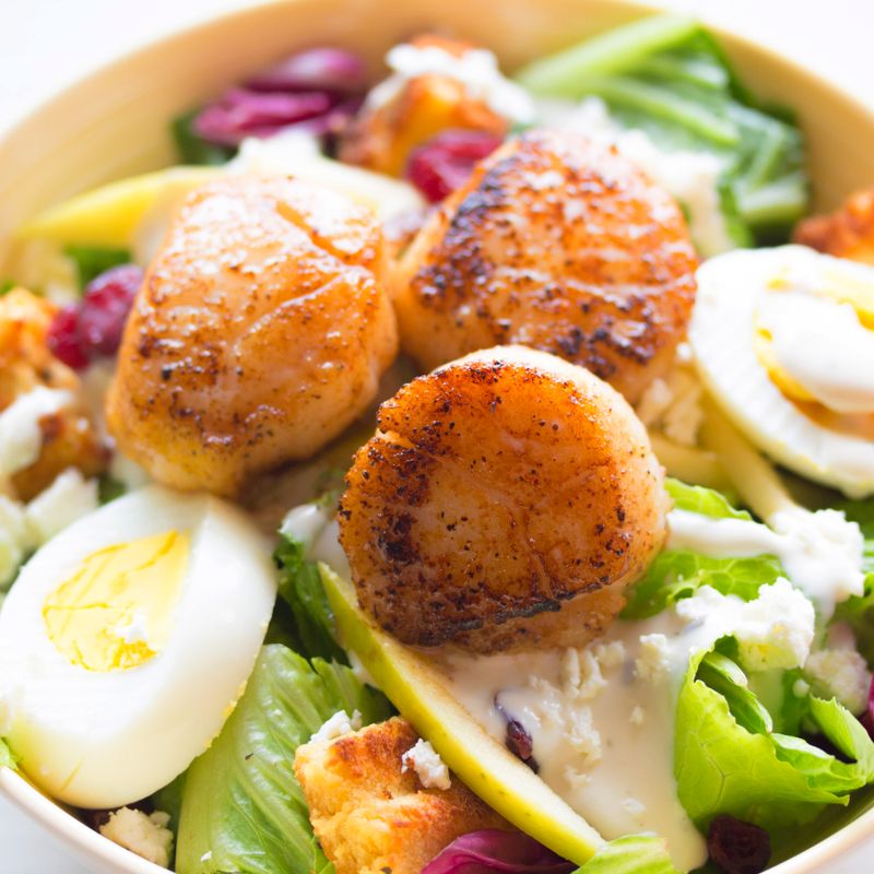 French Champagne Shallot Scallop Marinade