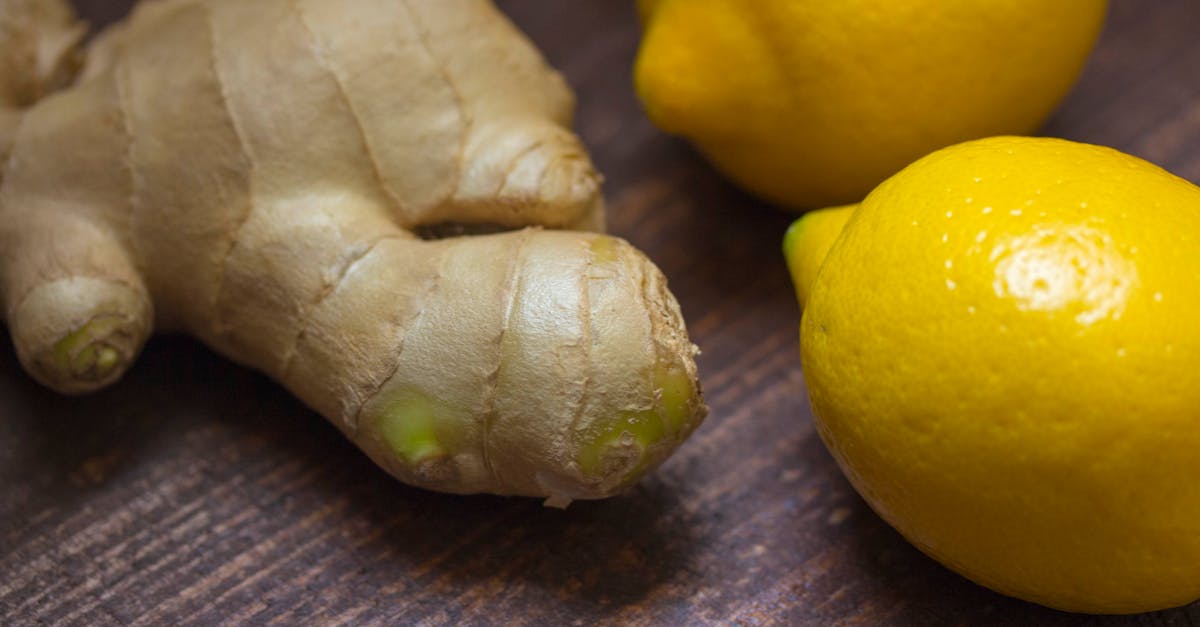 Ginger and 2 Lemon Fruit · Free Stock Photo