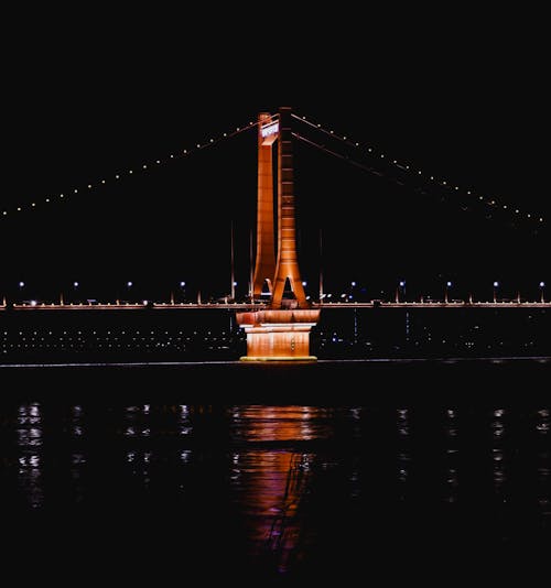 免費 反射, 晚上, 橋 的 免費圖庫相片 圖庫相片