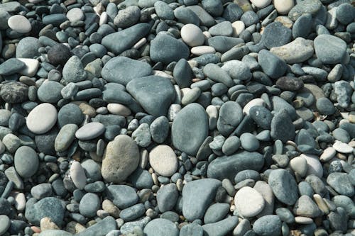 Gray Pebbles and Stones