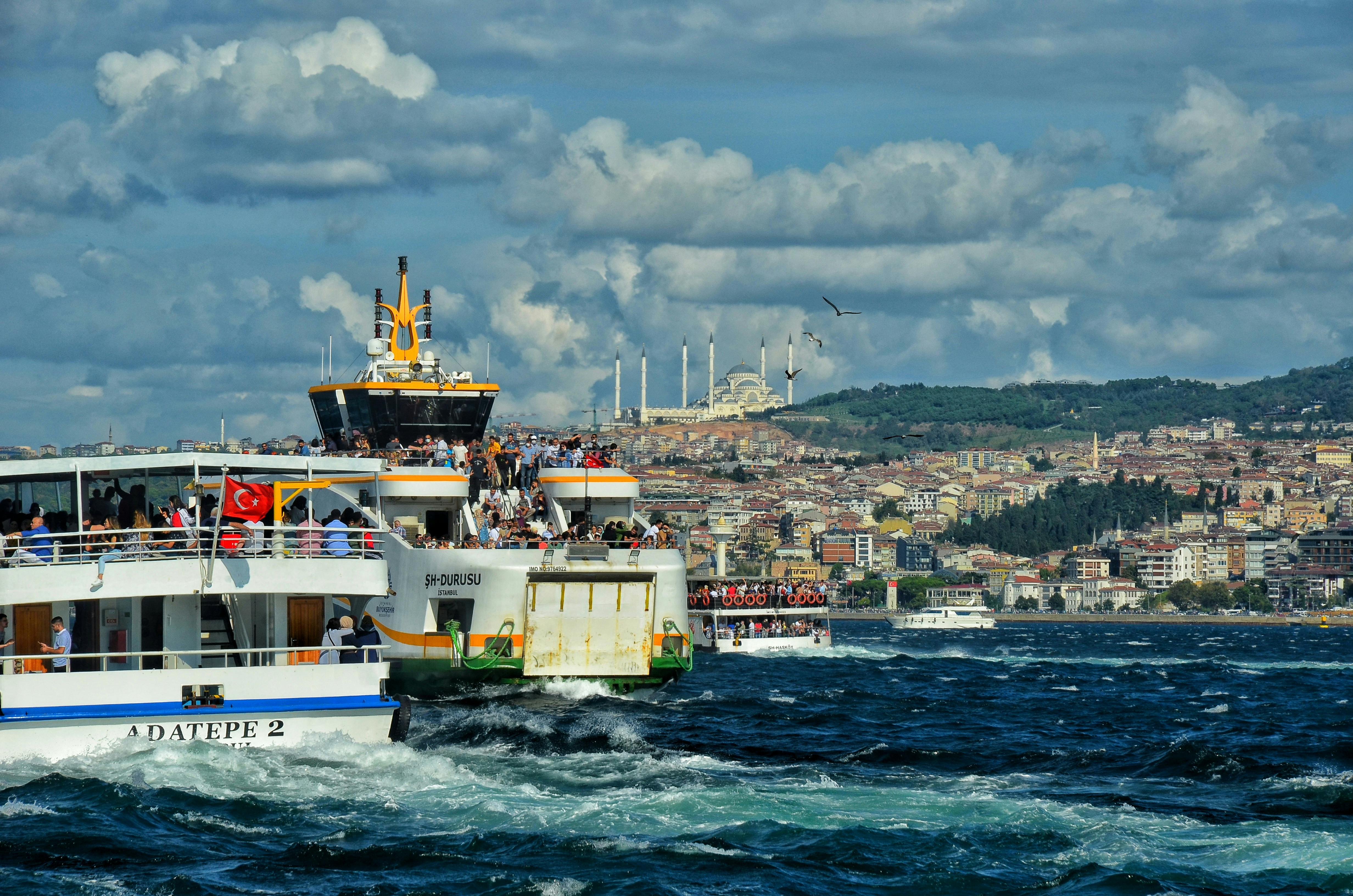 Photo of Old Ship Under Cloudy Sky · Free Stock Photo