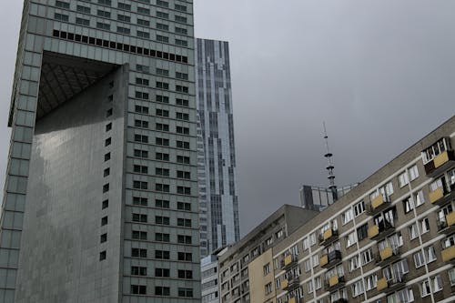 High Rise Buildings Under Gray Sky